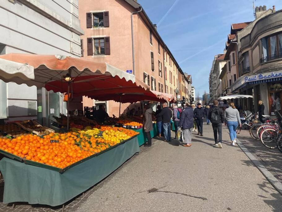 Quai Des Cordeliers, Balcon Et Vieille Ville Annecy Buitenkant foto